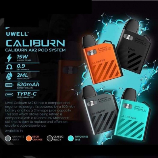 Uwell Caliburn AK2 Pod Elektronik Sigara